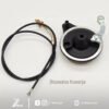 Conjunto de freno de tambor delantero para vehículo eléctrico - Image 3